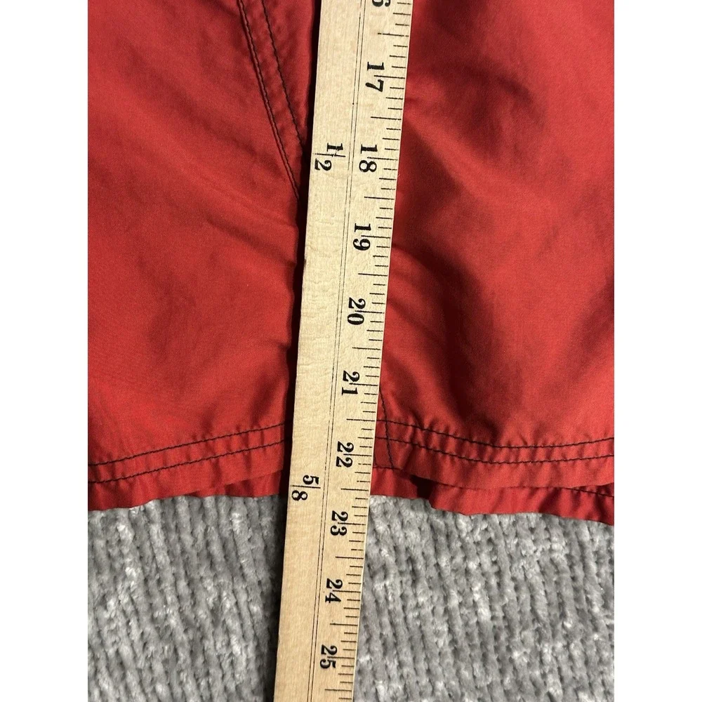 Vintage 90's Nike Men's Sz XXL Center Swoosh Swim Trunks Red Swimming